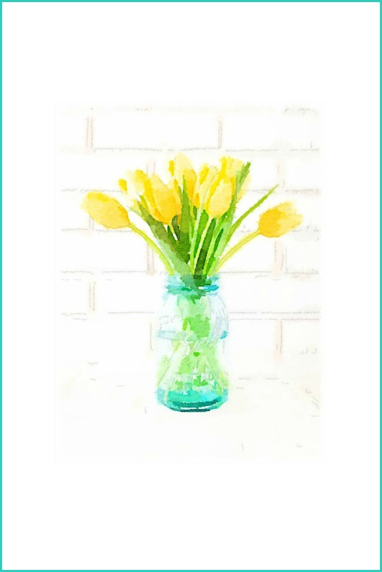 556x831 Diy Spring Tulip Watercolor Printables
