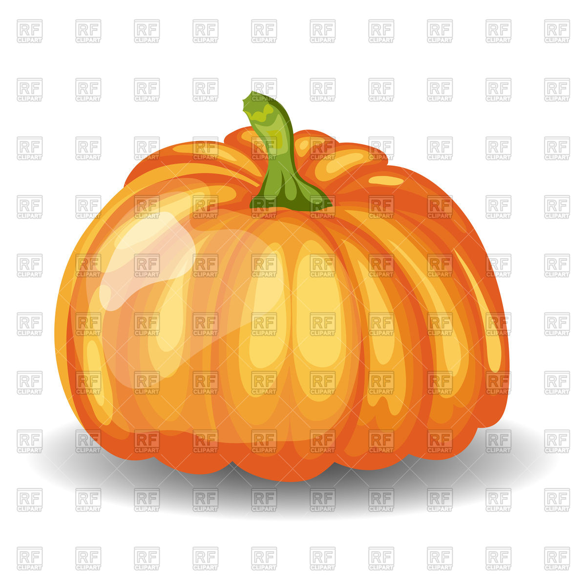 1200x1200 Watercolor Pumpkin Vector Image Vector Artwork Of Food And