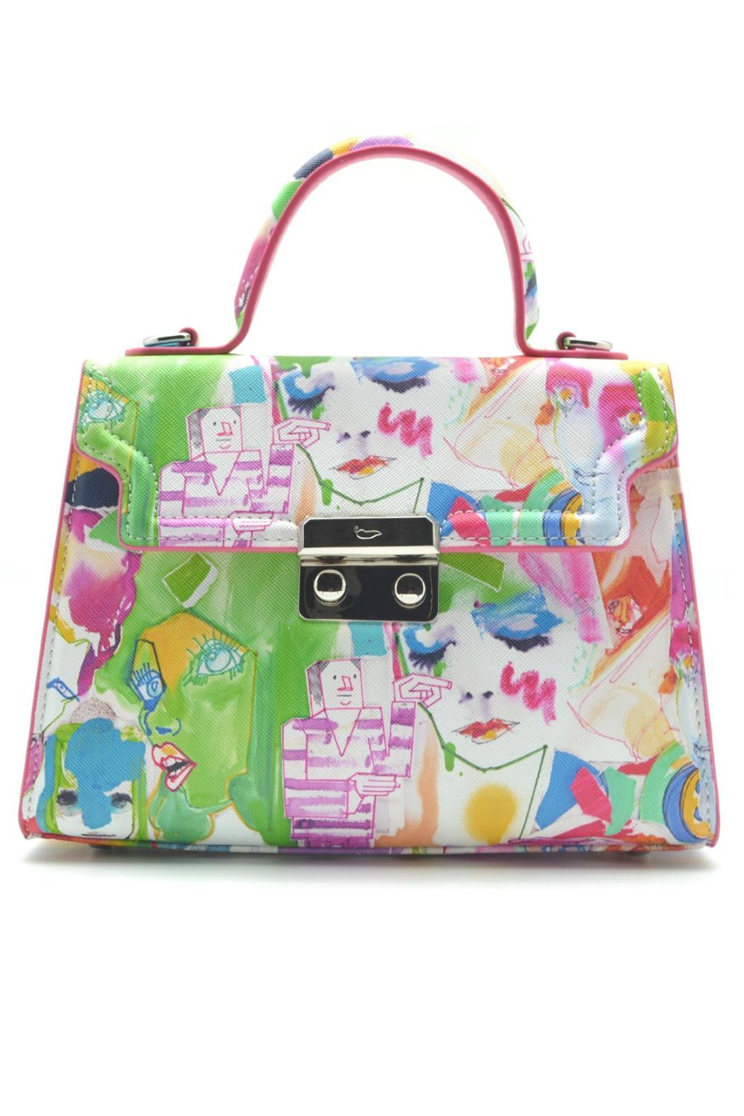 1050x1575 Maison 24 Watercolor Purse From Manhattan By Maison 24 Shoptiques