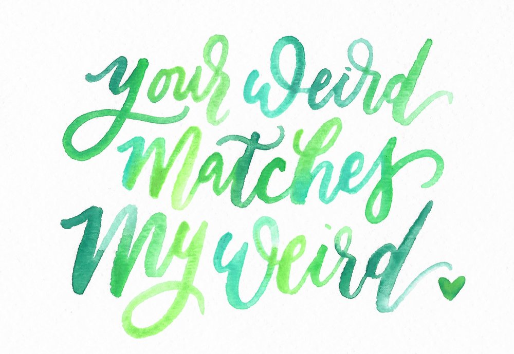 1000x689 Watercolor Quotes Katie Elizabeth Lettering + Design