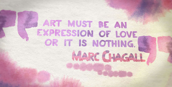 590x300 Watercolor Quotes And Animated Font By Fluxvfx Templates Videohive