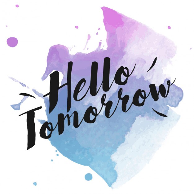 626x626 Watercolor Calligraphy Inspirational Quote Vector Free Download