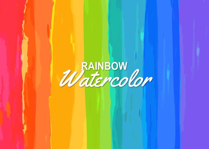 686x490 Colorful Watercolor Rainbow Background