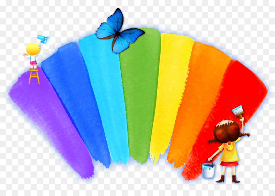 900x640 Watercolor Painting Rainbow