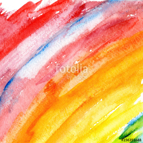 500x500 Abstract Watercolor Rainbow Background Stock Photo And Royalty