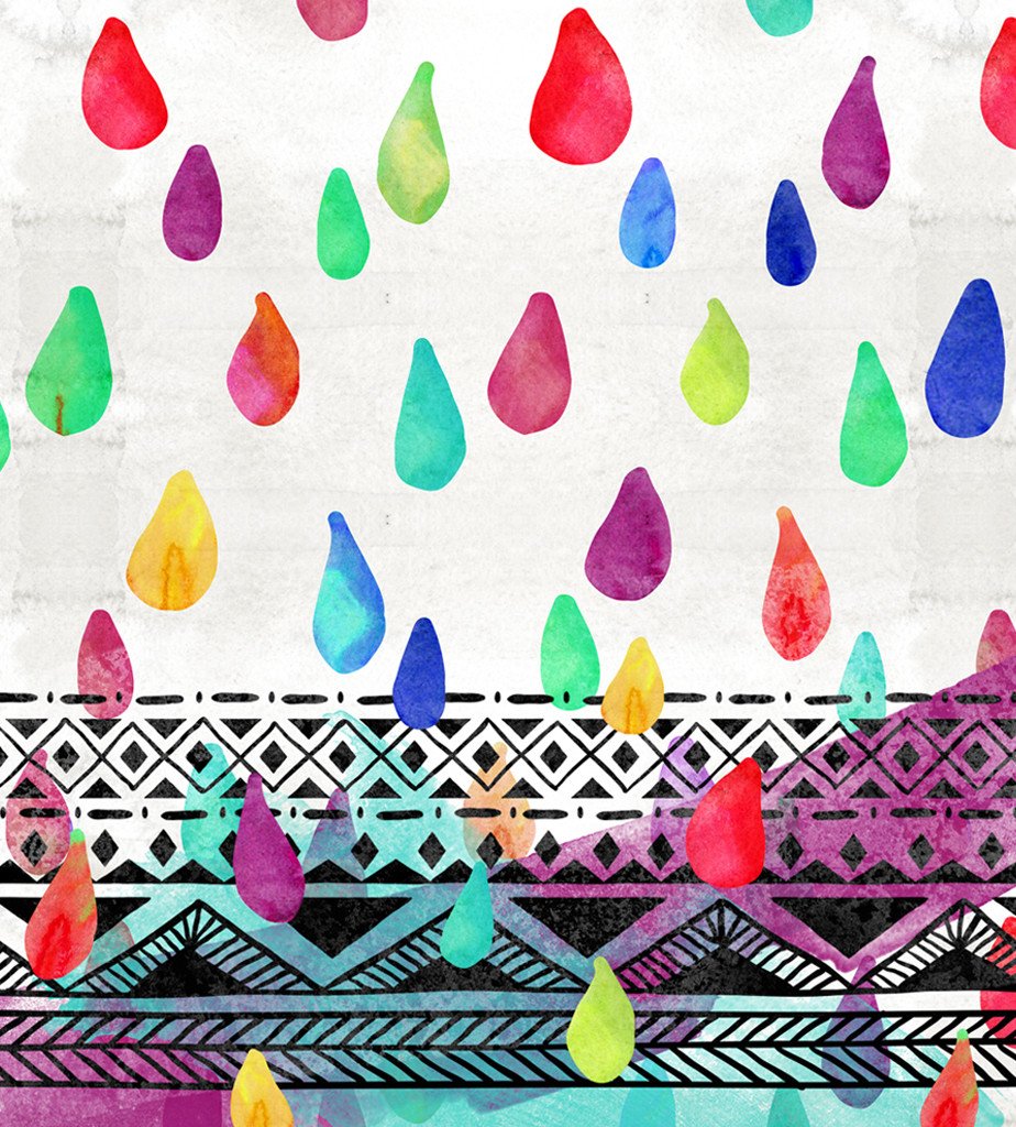 924x1024 Jumbo Watercolor Rain Drops S Amp G Goods