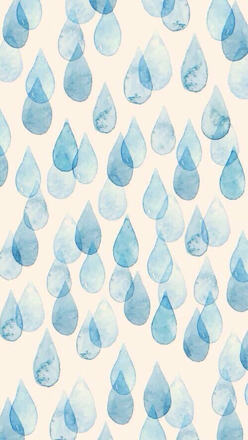 500x888 Tears Drops Rain Drop Watercolor