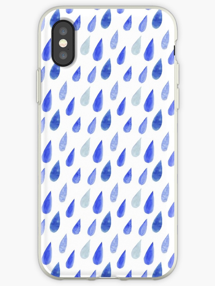 750x1000 Watercolor Raindrops, Watercolor Raindrop Iphone Cases Amp Covers