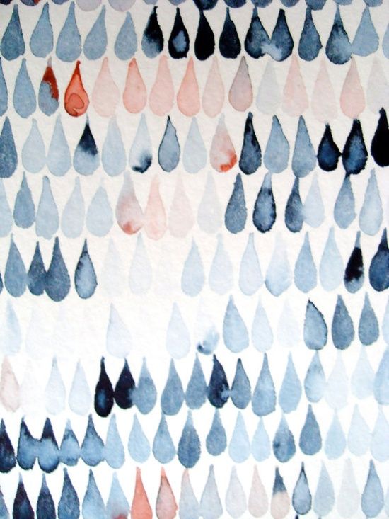 550x733 Ink Drops My Heart Belongs To Art Watercolor And