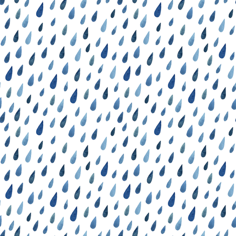 470x470 Watercolor Raindrops Less Wallpaper