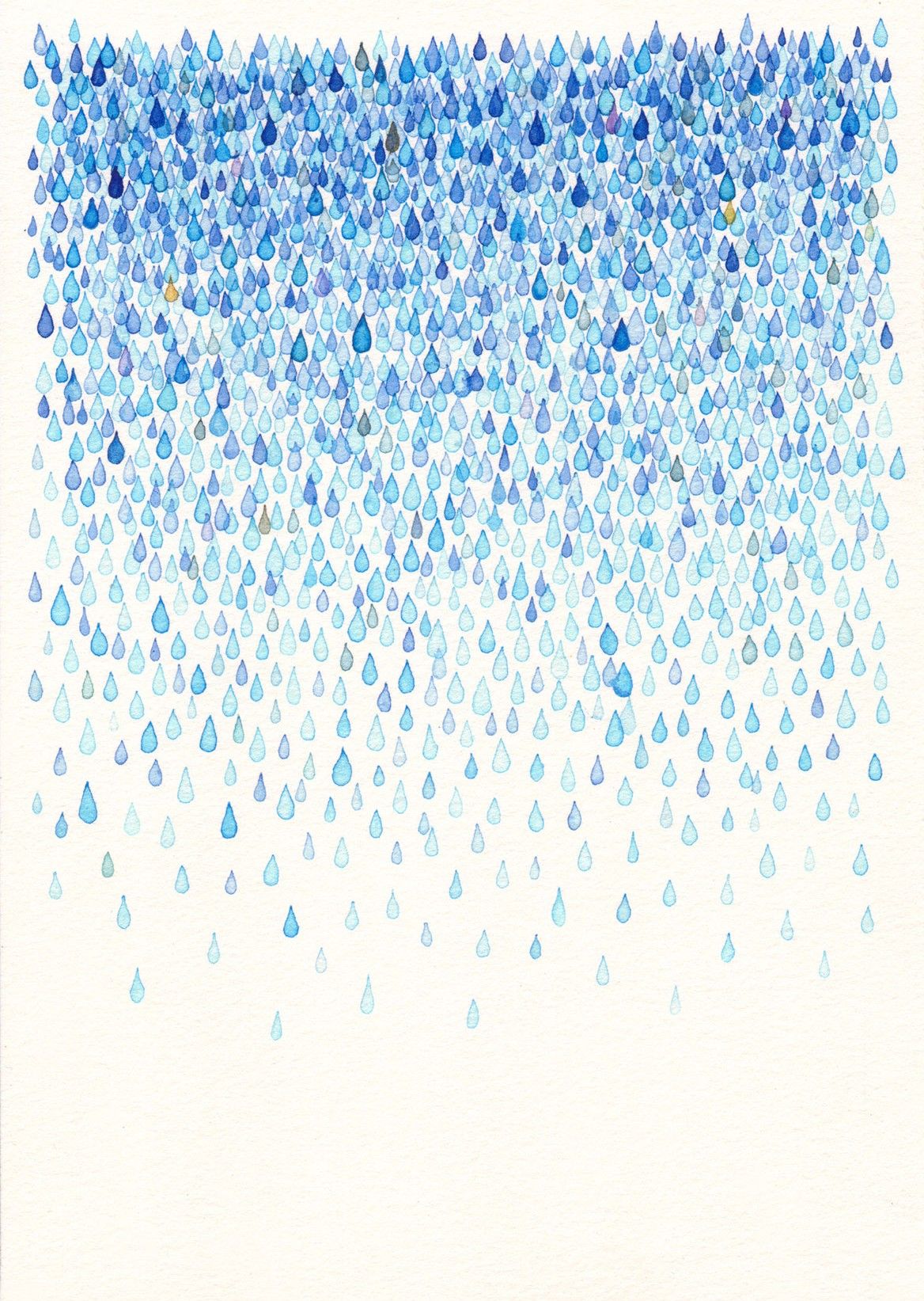 1168x1643 Beautiful Raindrops. By Nomoco. Rain Song