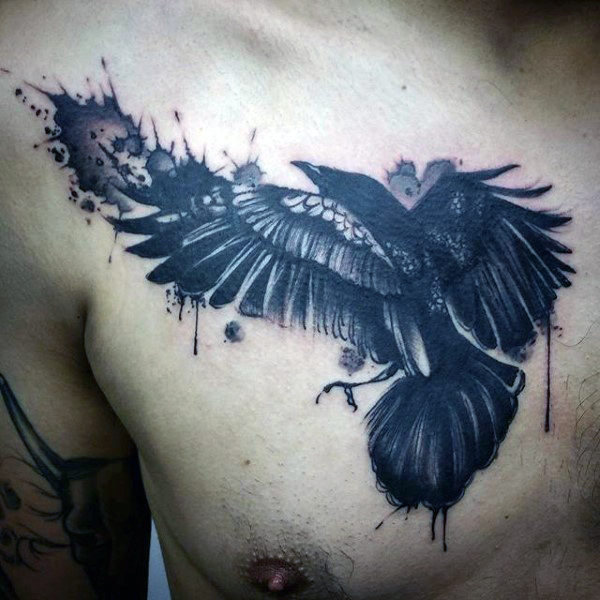 600x600 100 Raven Tattoo Designs For Men