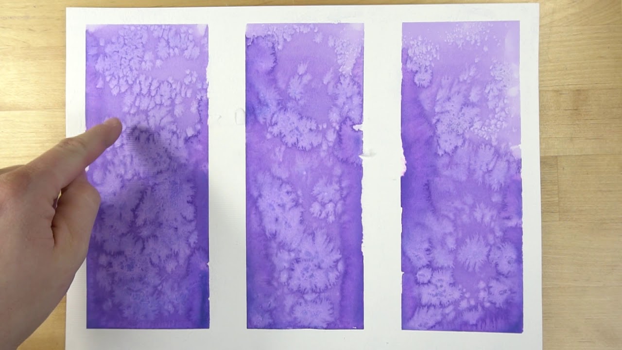 1280x720 Salt Watercolor Technique