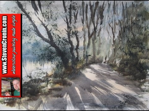 480x360 Watercolour Painting Demo From A Reference Photograph Of