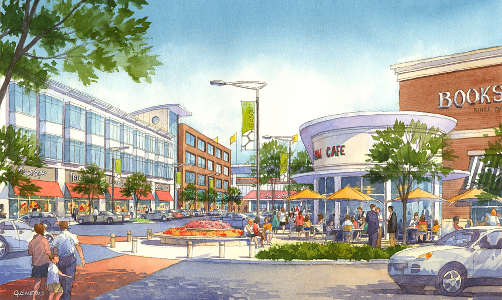 1000x598 Watercolor Renderings Amp Architectural Illustrations