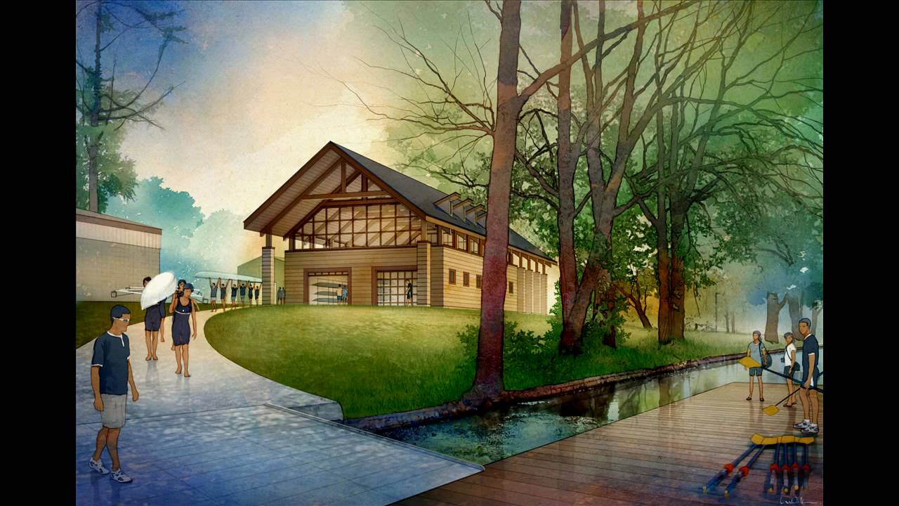 1280x720 Digital Watercolor Rendering Technique In Adobe Photoshop