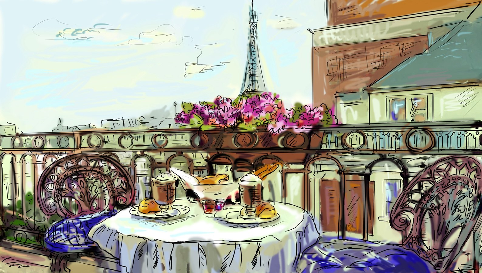 1587x900 Watercolor 23 Delicious Afternoon Tea And Restaurants Outside The