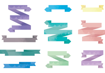 352x247 Vector Watercolor Ribbons Free Vector Download 341763 Cannypic