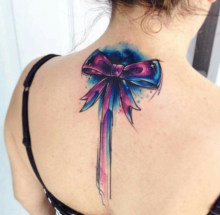 726x707 Latest Bow Tattoos With Meanings
