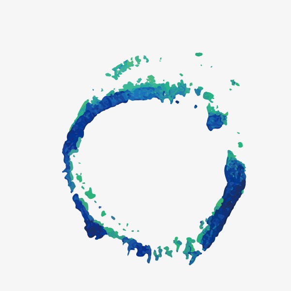 600x600 Hand Painted Watercolor,ring,ink, Watercolor Vector, Ring Vector