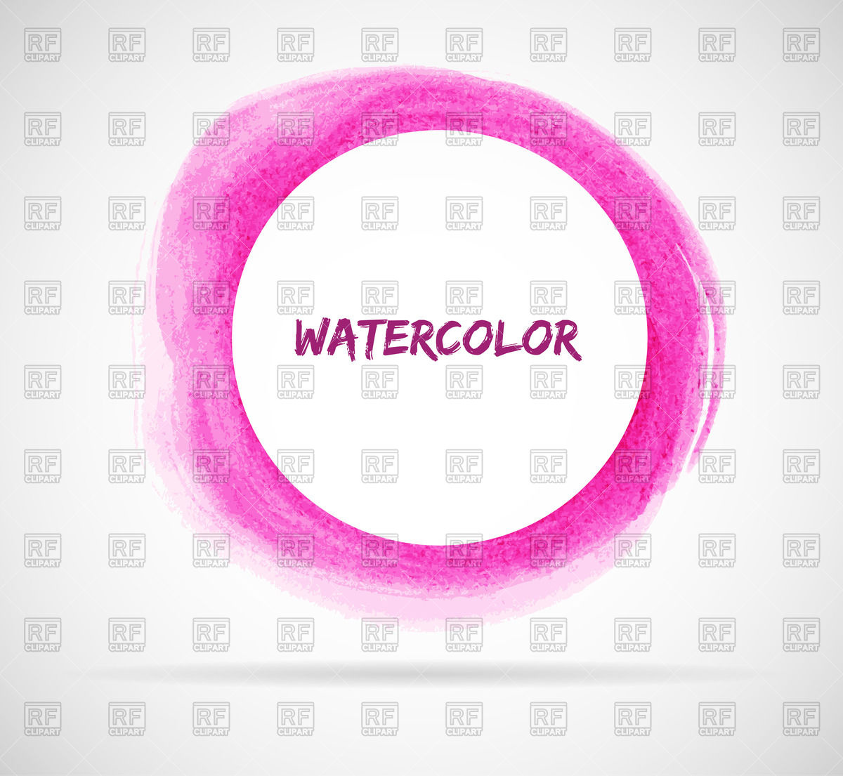 1200x1105 Pink Watercolor Ring Vector Image Vector Artwork Of Borders And