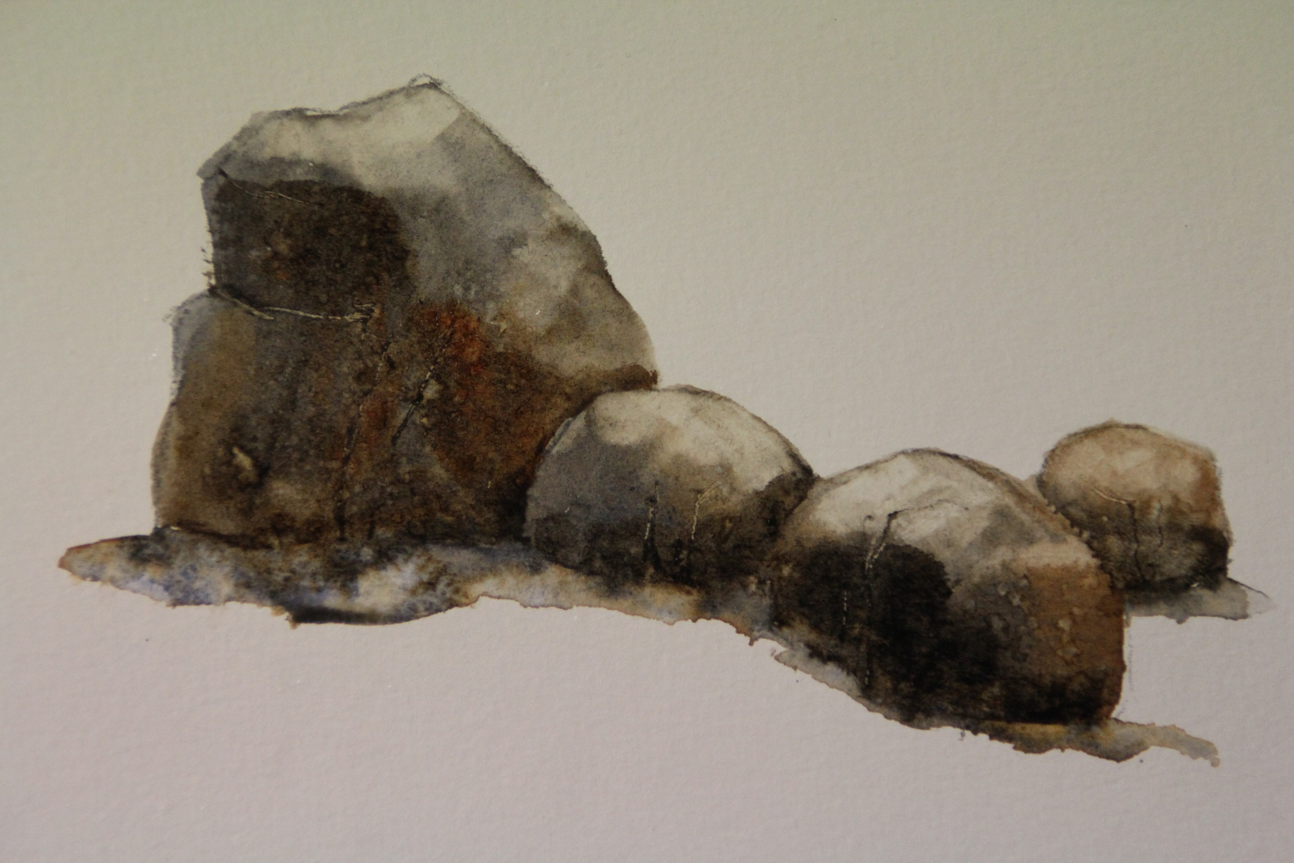 2592x1728 Painting Rocks In Watercolor Rocks Watercolor Painting Lessons