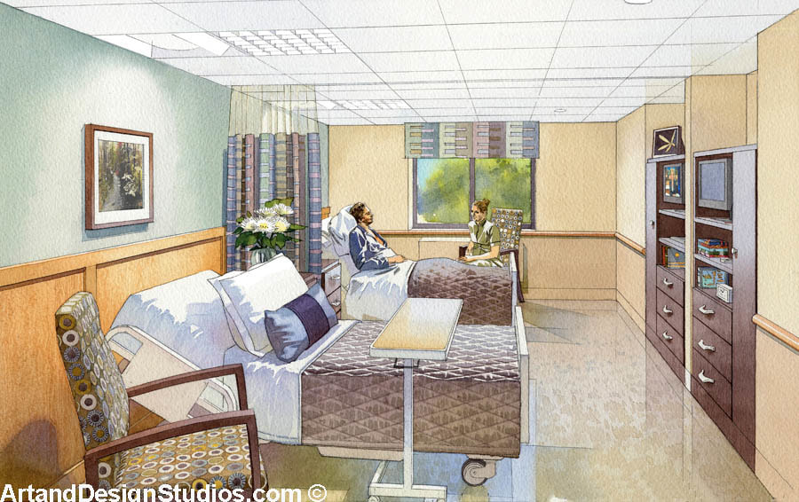 900x566 Hospital Renderings