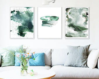 340x270 Watercolor Wall Art Etsy