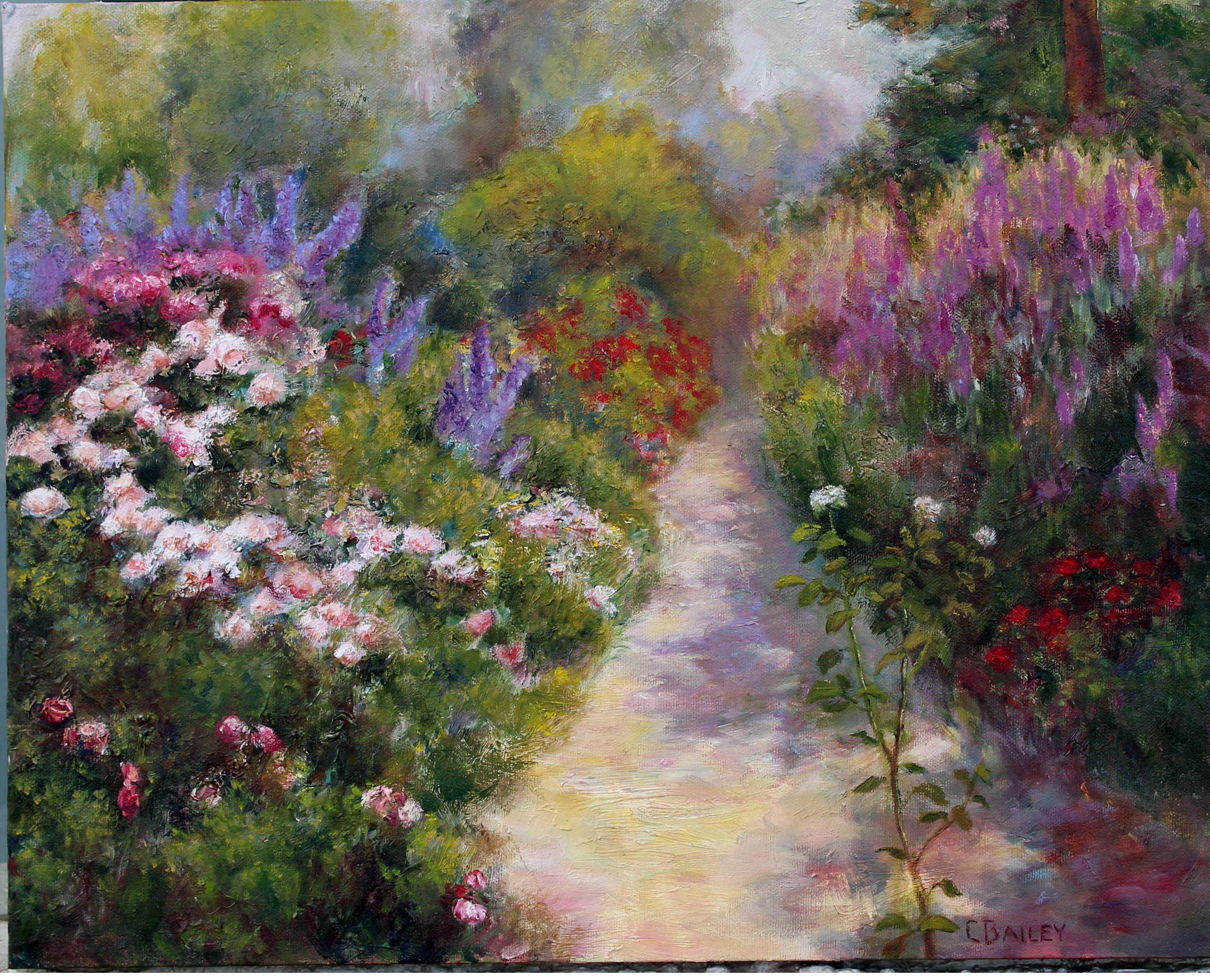 2696x2184 White Rose Bush