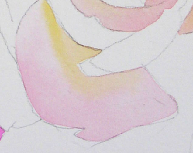 635x504 Watercolor Rose Painting Tutorial Step By Step