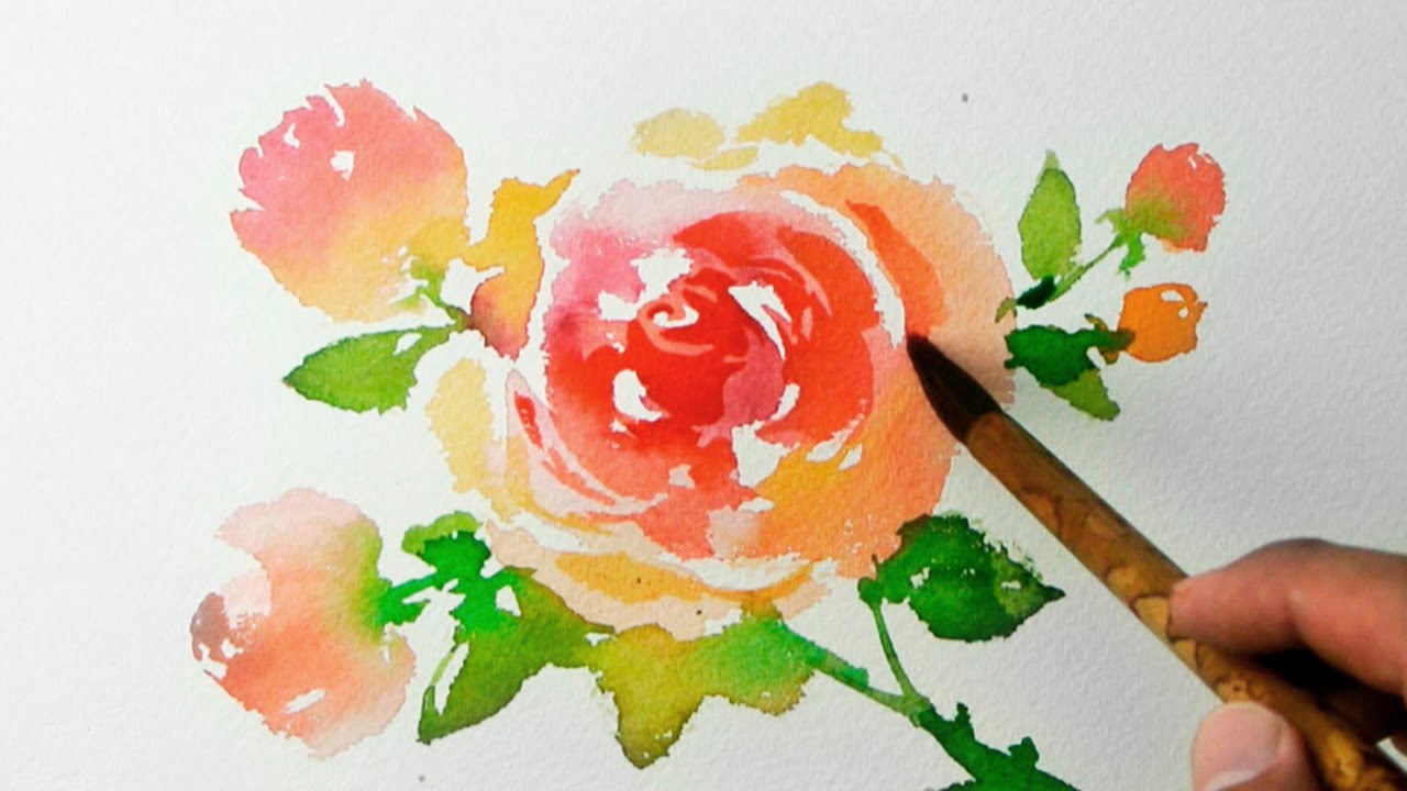 1280x720 Watercolor Painting