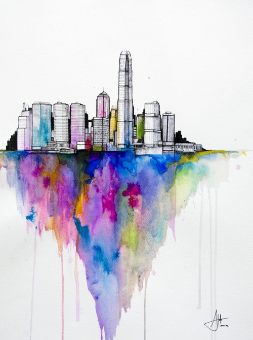 500x670 30 Stunning Watercolor Artworks That Will Take Your Breath Away