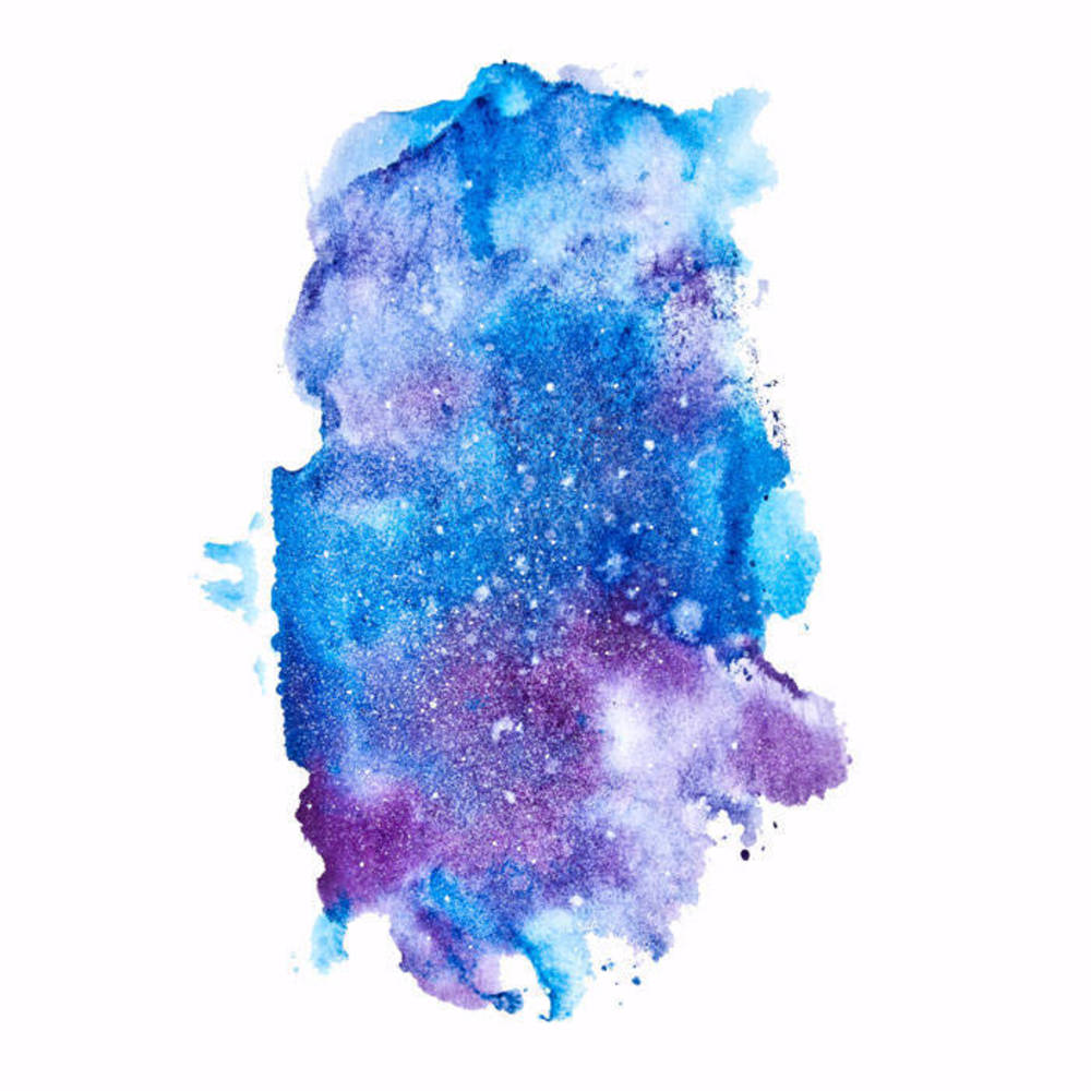 1000x1000 How To Paint The Galaxy With Watercolors Blitsy