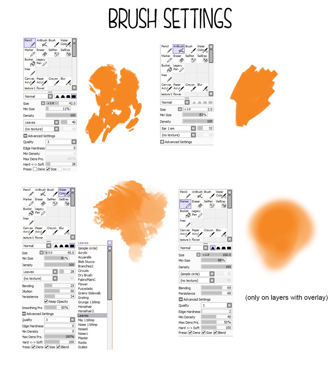 1120x1219 The Tutorial Of How I Achieve Watercolor Effect In Sai! ) I