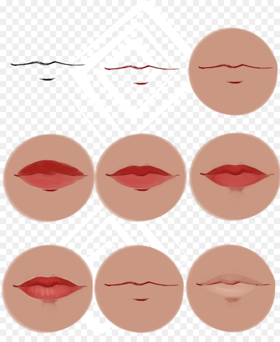 900x1100 Download Lip Drawing Tutorial Painting Art Watercolor Lips