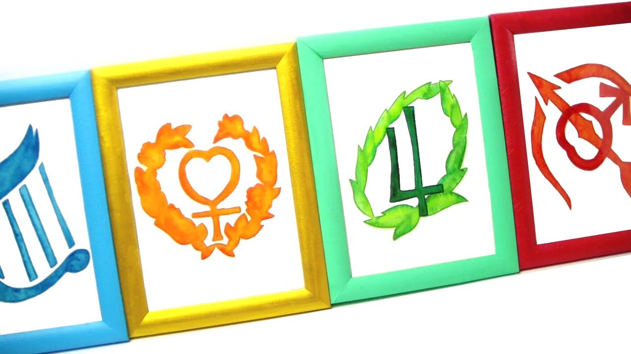 1280x720 Howto Sailor Moon Watercolour Paintings + Templates