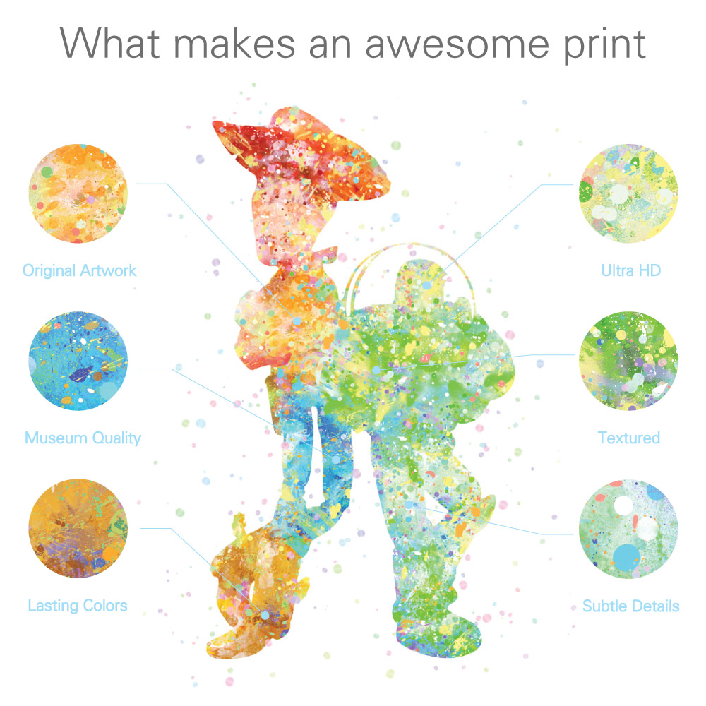 1000x1000 Original Watercolor Sailor Moon Pop Japanese Movie Anime Poster