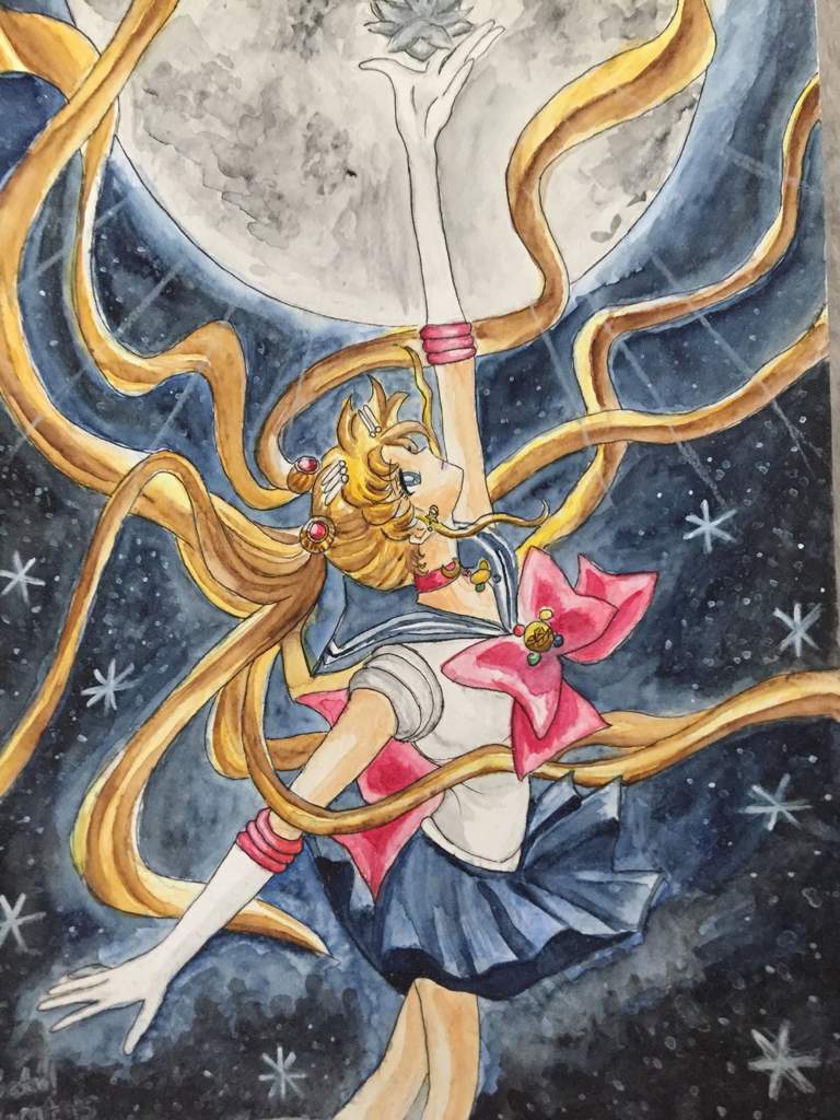 768x1024 Sailor Moonfanartwatercolor Anime Amino