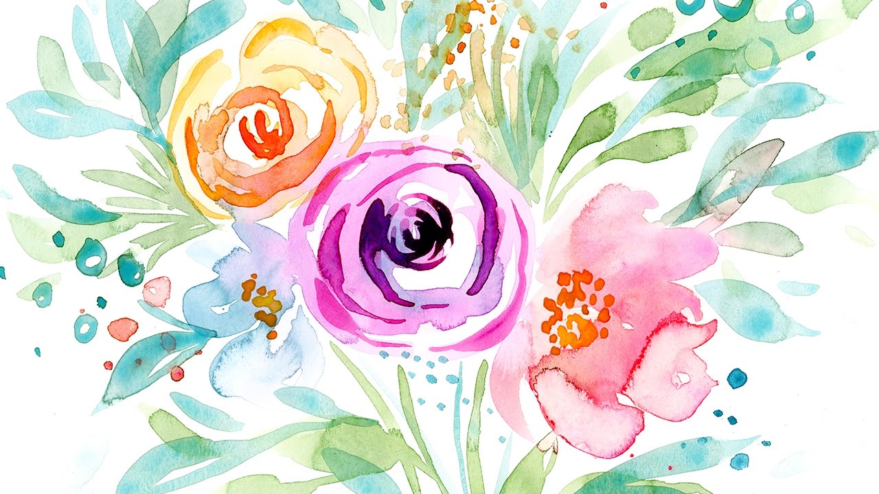 1280x720 How To Paint Loose Watercolor Leaves The Easy Way For Florals