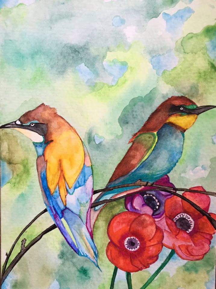 717x960 Watercolor Samples Freelancershowcase