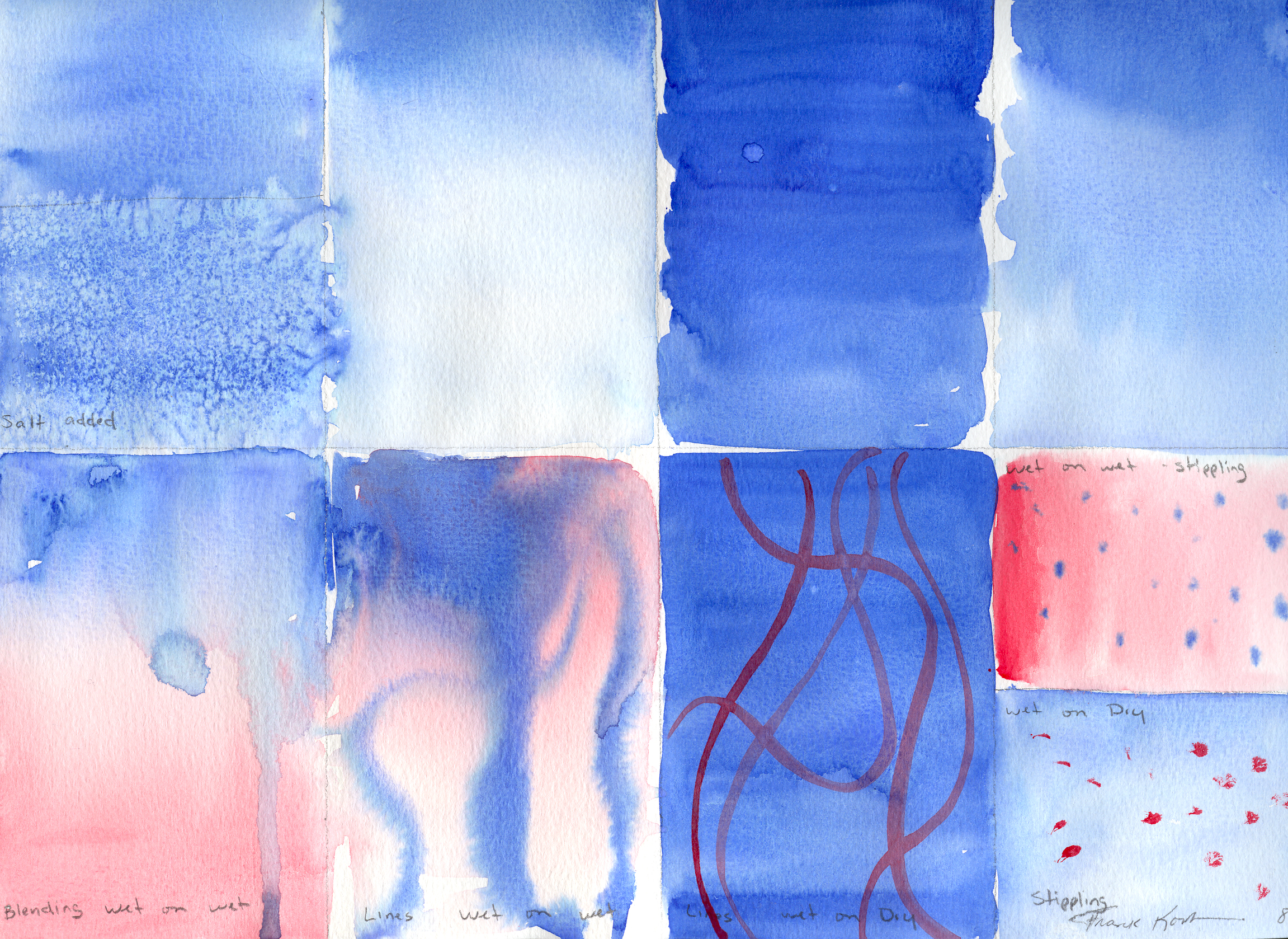 2303x1678 Watercolor Techniques Video Art With Korb