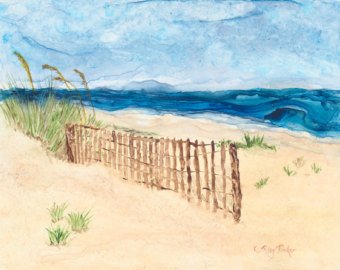 340x270 Sand Dunes Painting Etsy