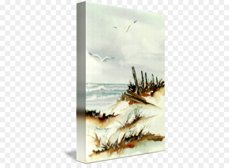 900x660 Watercolor Painting Seascape Wind Wave