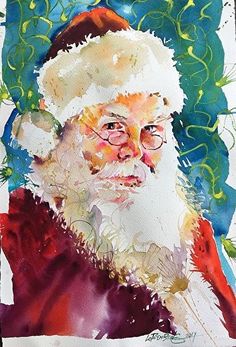 236x347 Jolly A Watercolor Card By Texas Artist, Karen Scherrer
