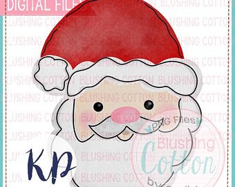 340x270 Santa Watercolor Etsy