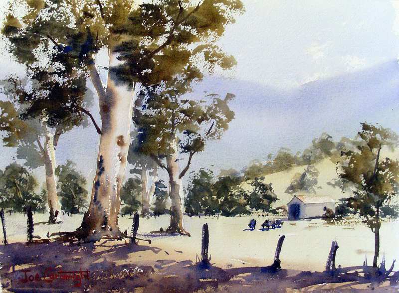 800x588 Watercolor Paintings Landscape Gallery