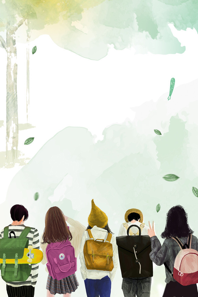 650x975 Fresh Literature, Watercolor, School Opening Season, Merchandise