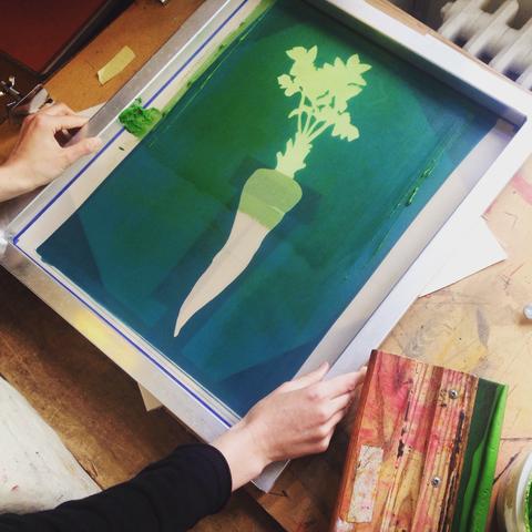 480x480 Tutorial How To Screen Print A Parsnip Lottie Day