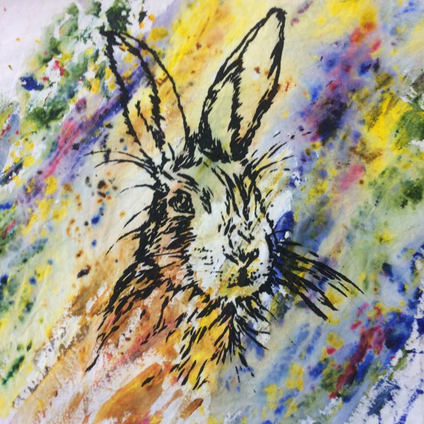 600x600 When Screen Printing And A Watercolours Meet