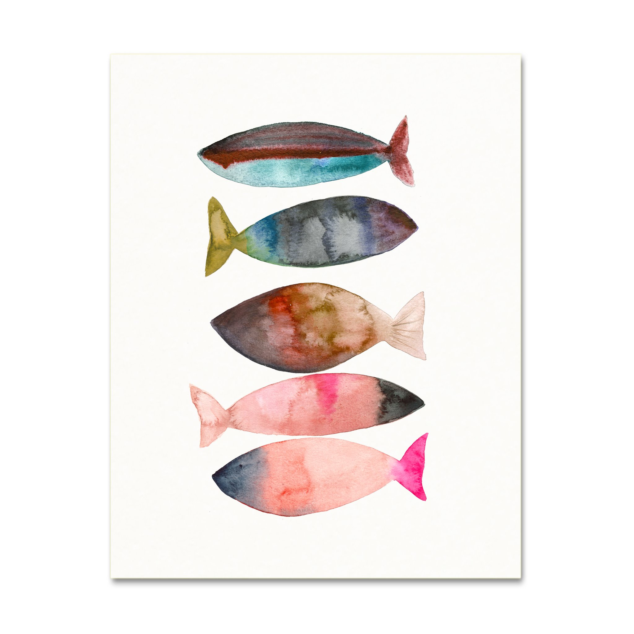 2048x2048 Watercolor Fish